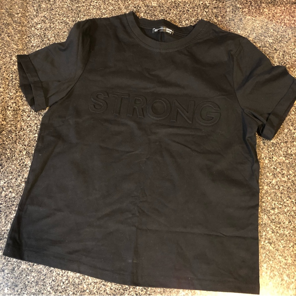 Logo Crop Tee: STRONG - Picture 5 of 5